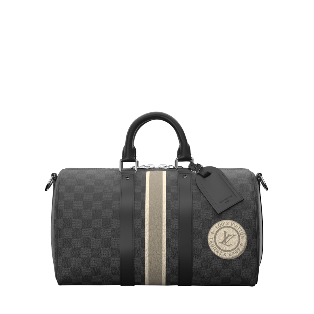 Keepall 35 Mon Monogram Damier Graphite Canvas - gifts